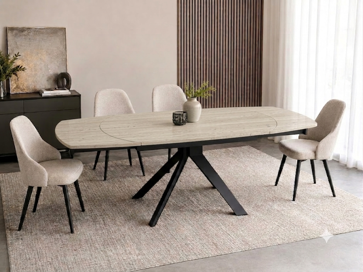 TABLE DE REPAS TERAZZO